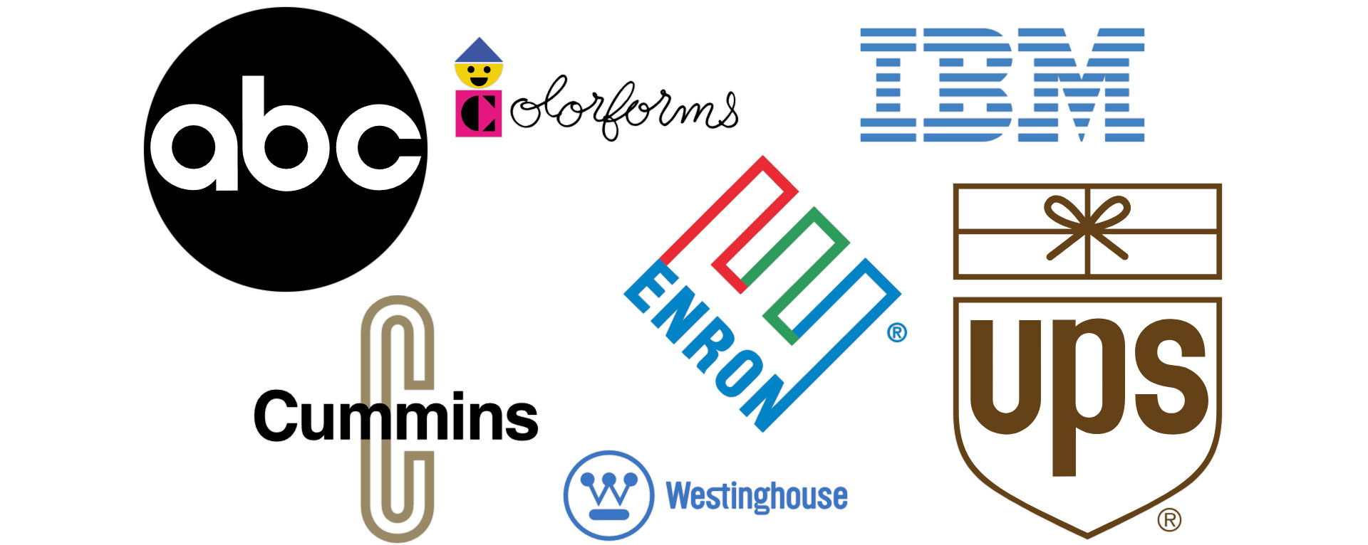 Logos designed by Paul Rand